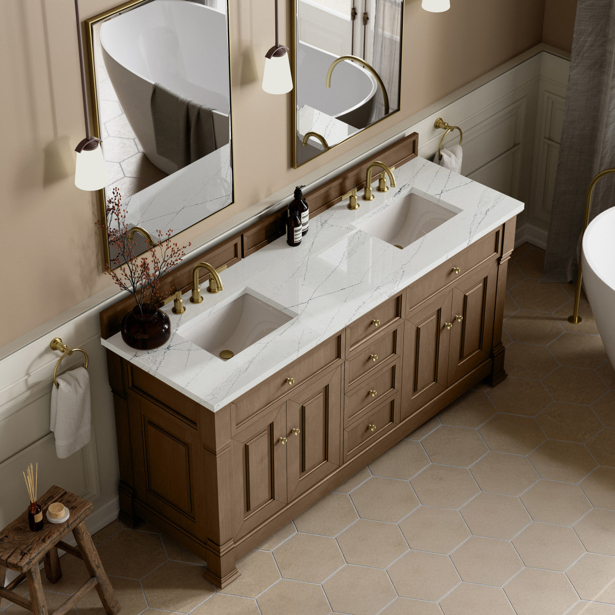Brookfield 72" Double Vanity