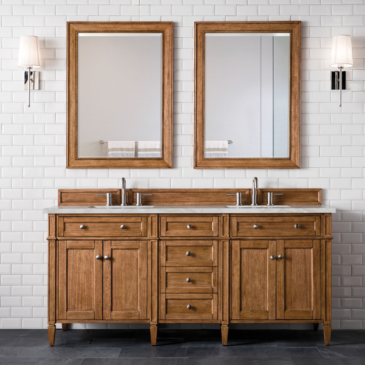 Brittany 72" Double Vanity Cabinet