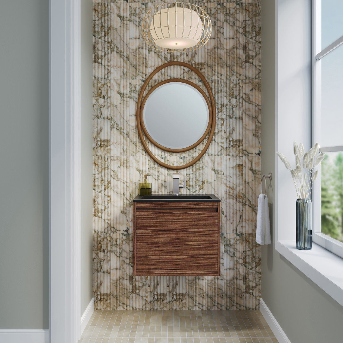 Mantova 23.6" Single Vanity Cabinet
