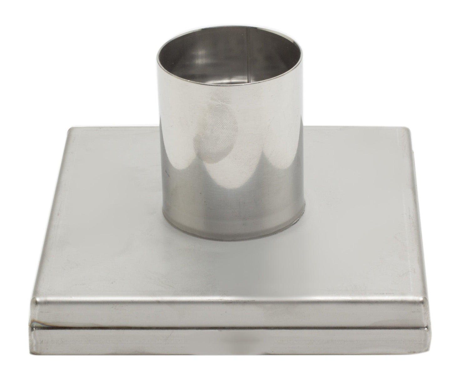 ALFI brand  ABSD55A 5" x 5" Modern Square Stainless Steel Shower Drain w/o Cover