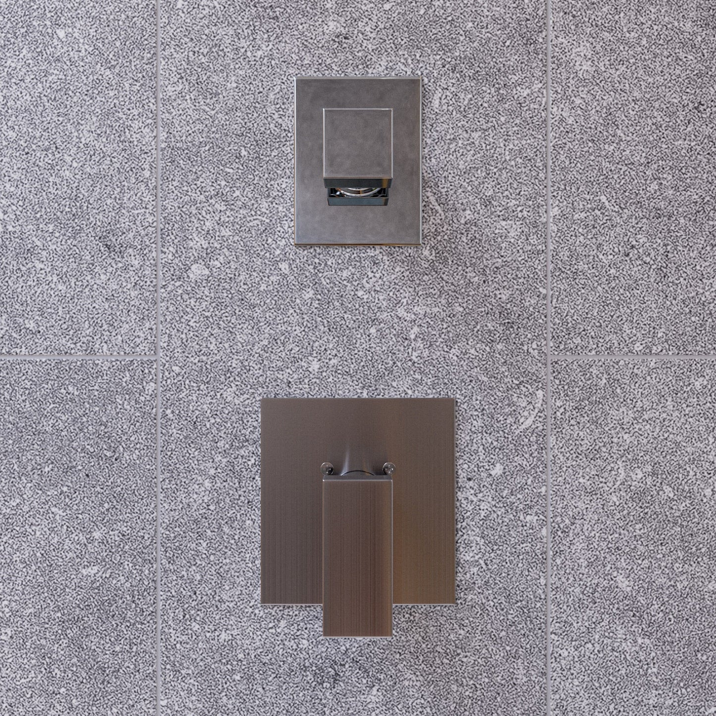 ALFI brand AB9209 Modern Square 3 Way Shower Diverter
