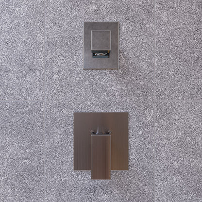 ALFI brand AB9209 Modern Square 3 Way Shower Diverter