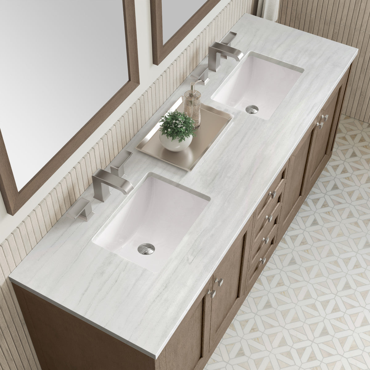 Chicago 72" Double Vanity Cabinet