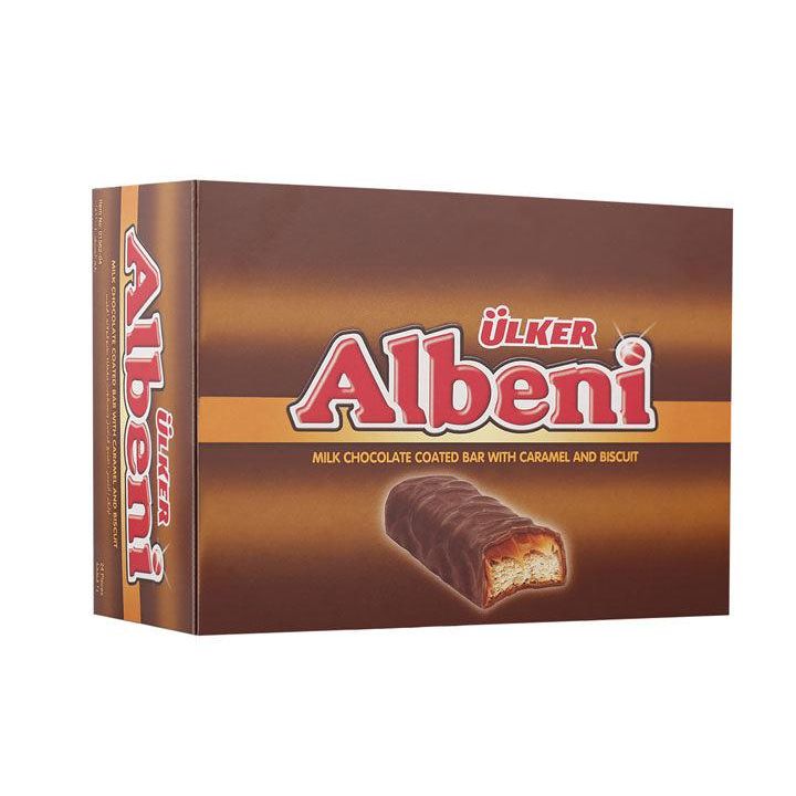 Ulker Albeni Milk Chocolate Coated Bar With Caramel And Biscuit