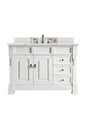 Brookfield 48" Single Vanity Cabinet, Bright White