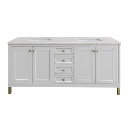 Chicago 72" Double Vanity Cabinet
