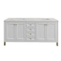Chicago 72" Double Vanity Cabinet