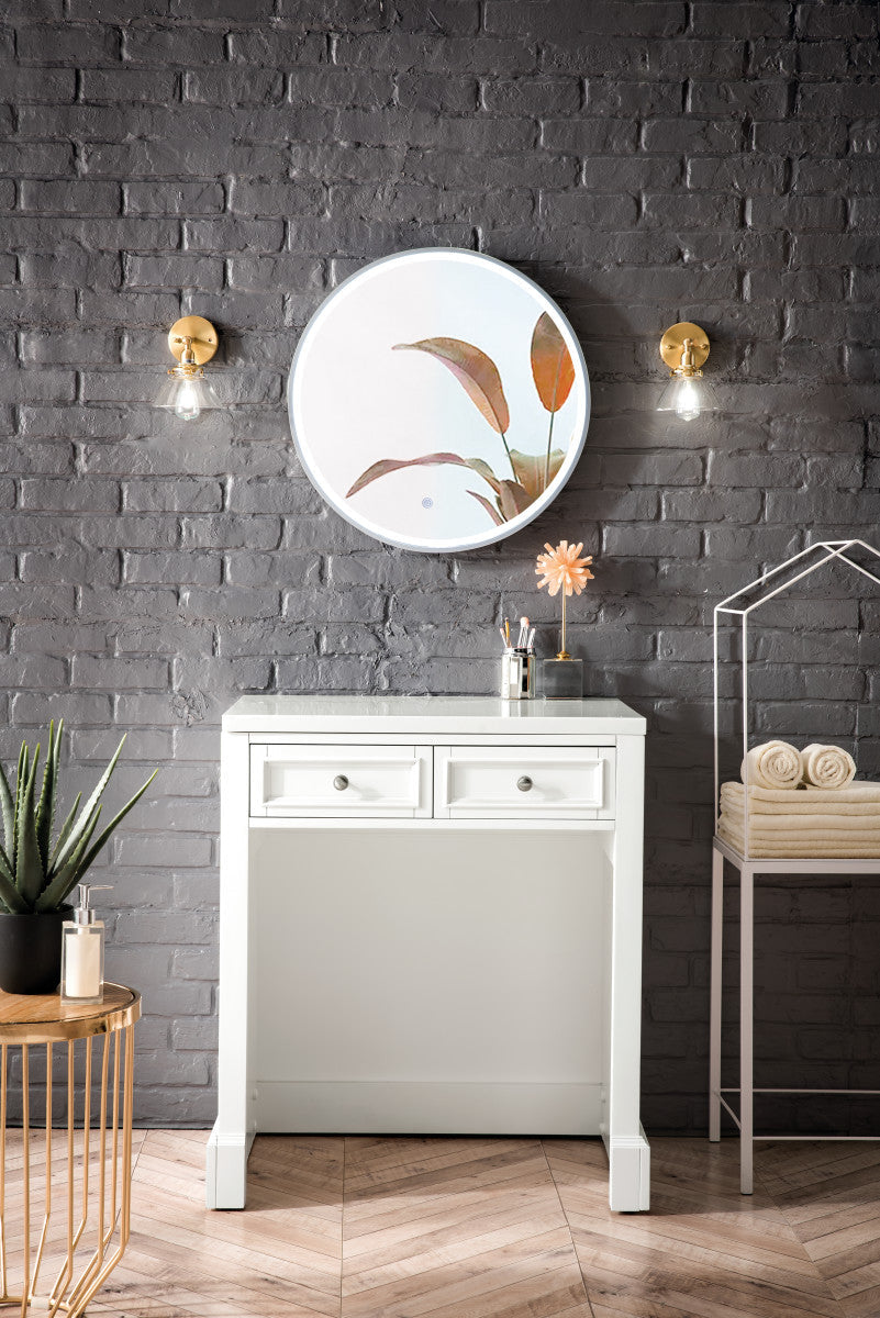 De Soto 30" Countertop Unit, Bright White