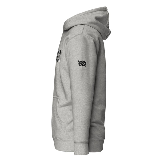 Straight Dark Yarn Hoodie