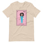 La Enfermera Curly Hair Loteria Card T-Shirt