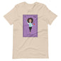La Maestra Curly Hair Mexican Lotería Card T-Shirt
