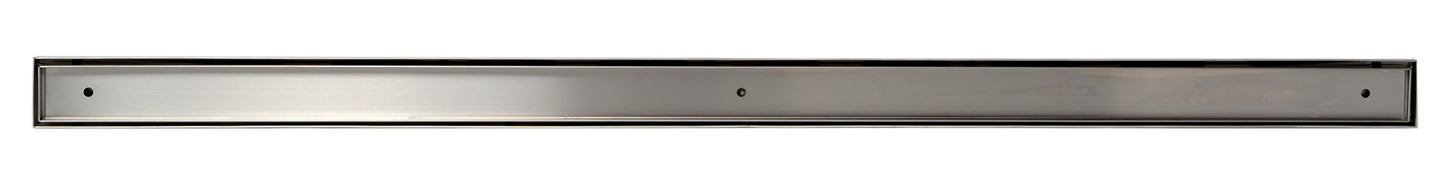 ALFI brand ABLD59A ABLD59A 59" Stainless Steel Linear Shower Drain with No Cover