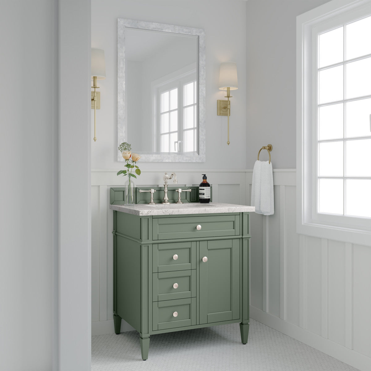 Brittany 30" Single Vanity Cabinet