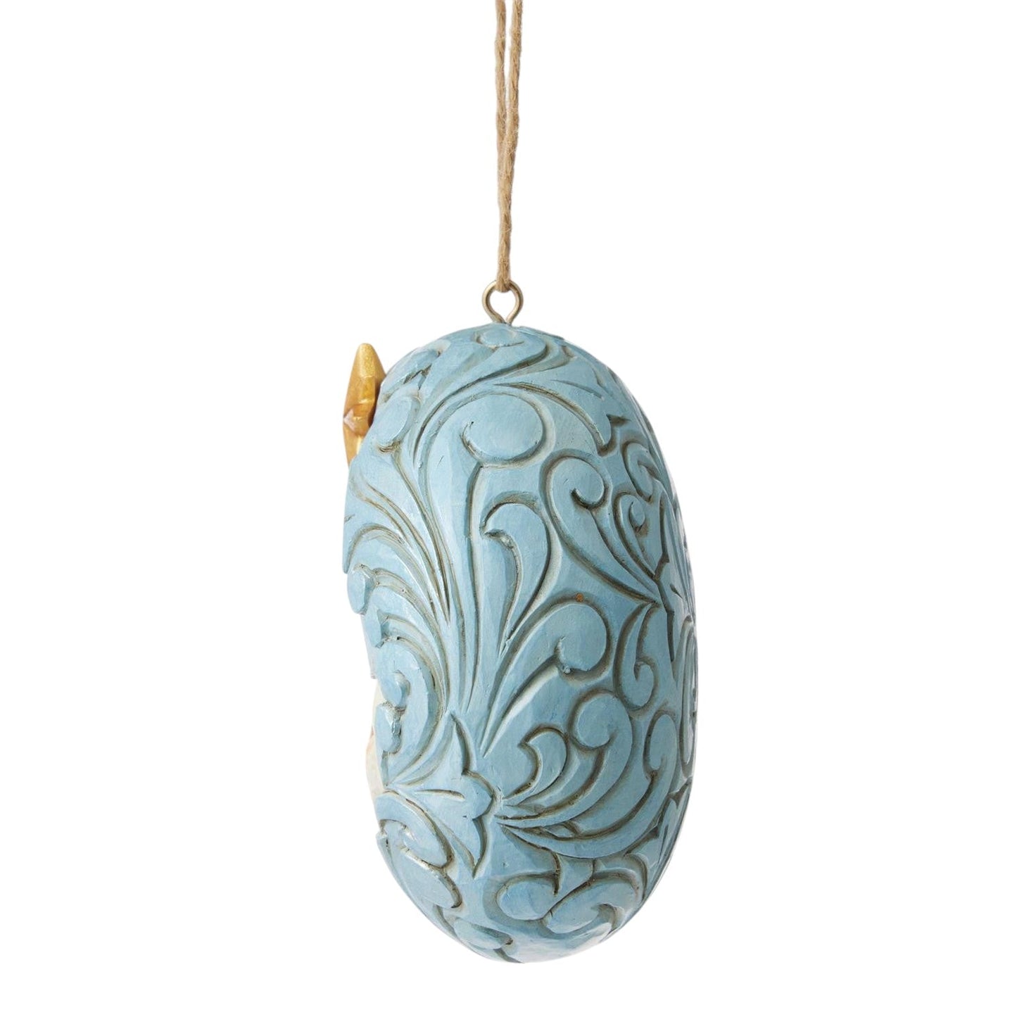 Blue & Gold Holy Family Ornament