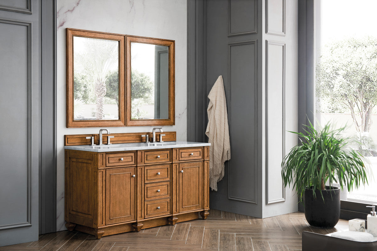 Bristol 60" Double Vanity Cabinet