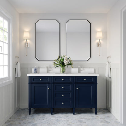 Brittany 60" Double Vanity Cabinet