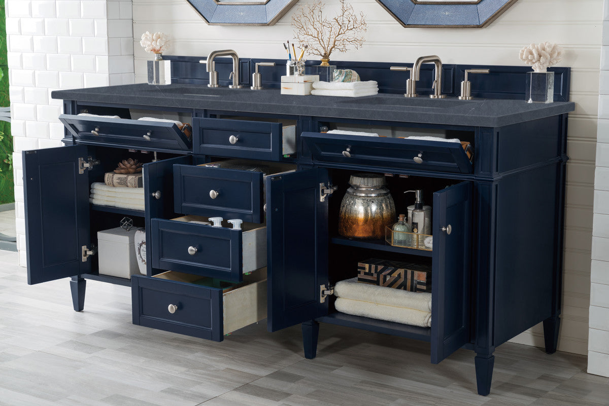 Brittany 72" Double Vanity Cabinet