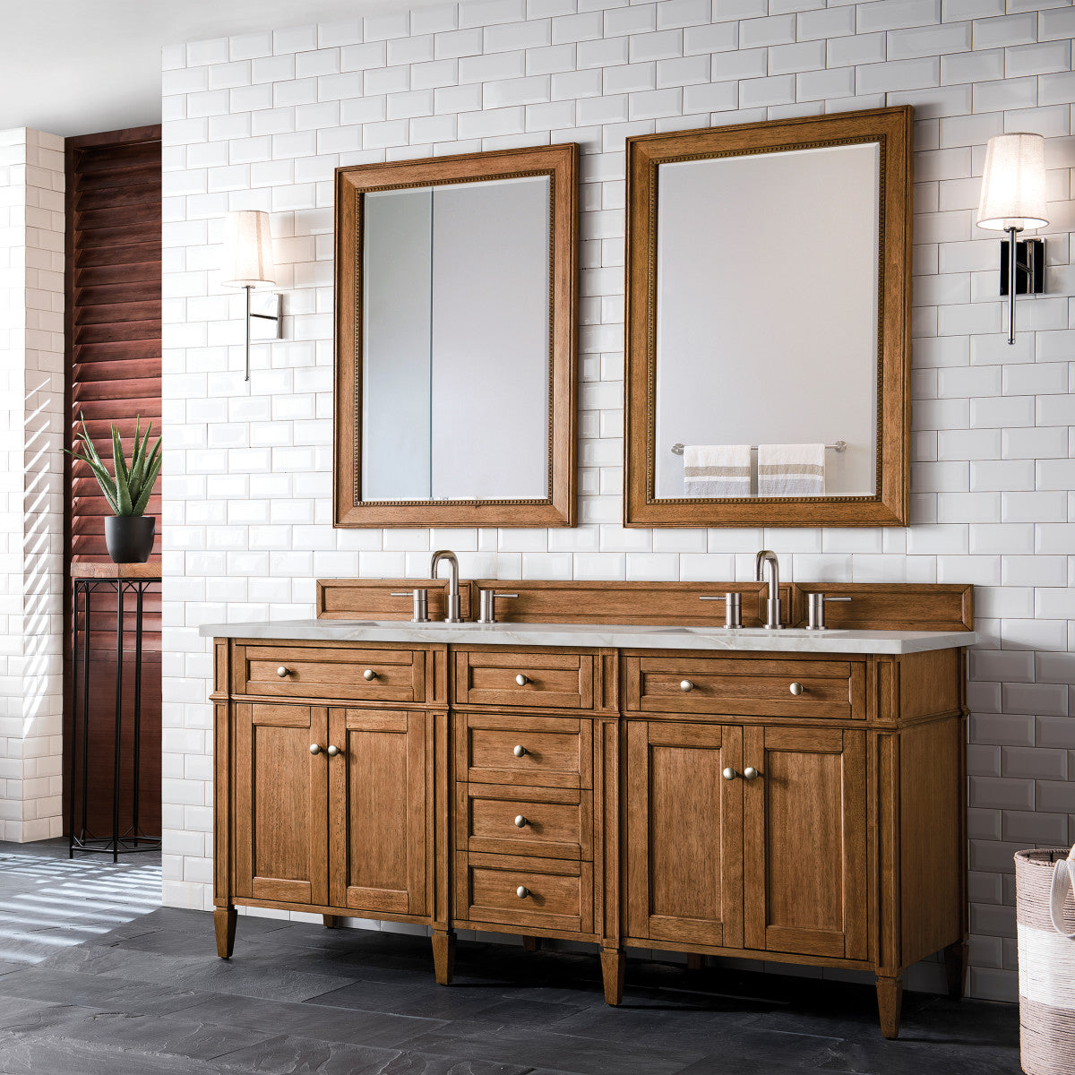 Brittany 72" Double Vanity Cabinet
