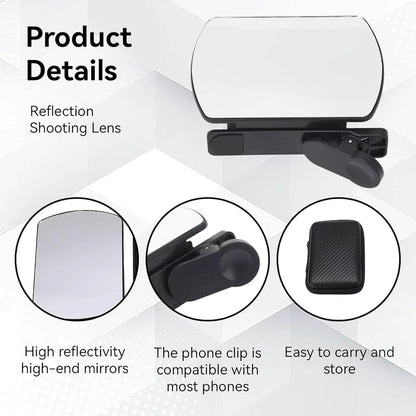 Smartphone Reflection Camera Clip Lens Kit for Photography