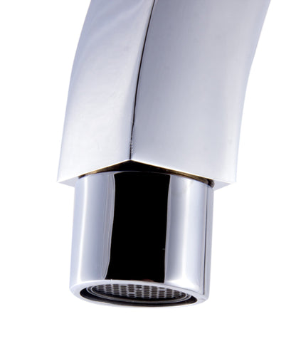 ALFI brand AB3470 Gooseneck Single Hole Bathroom Faucet