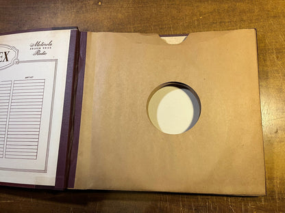 12 Page 12" 78RPM Record Book *NO WRITING* | Excellent (EX)