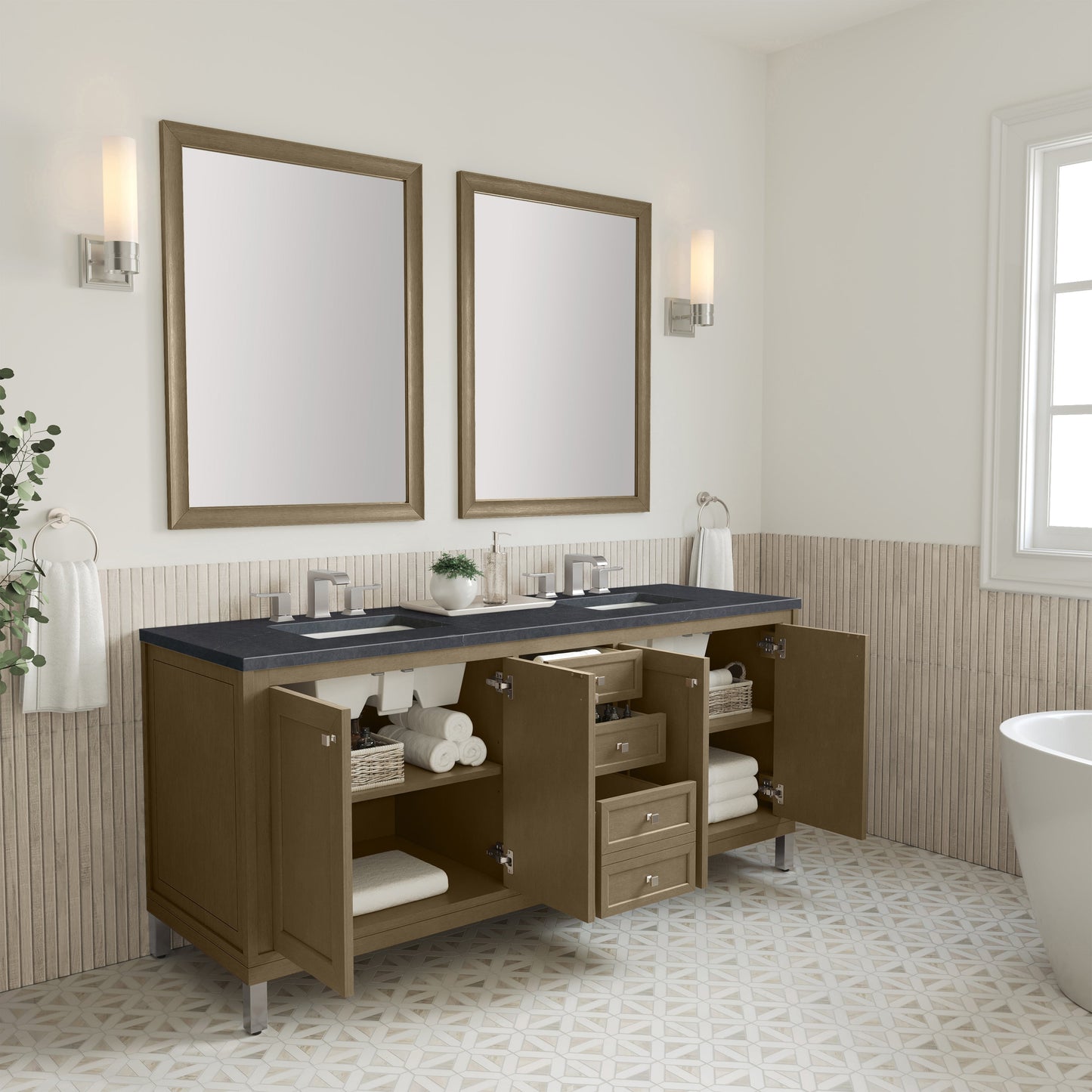Chicago 72" Double Vanity
