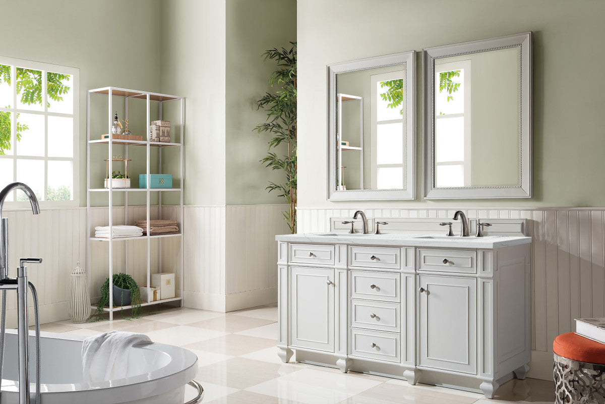 Bristol 60" Double Vanity Cabinet