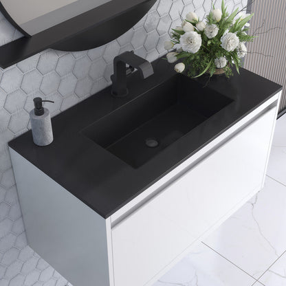 Mantova 35.4" Single Vanity Cabinet
