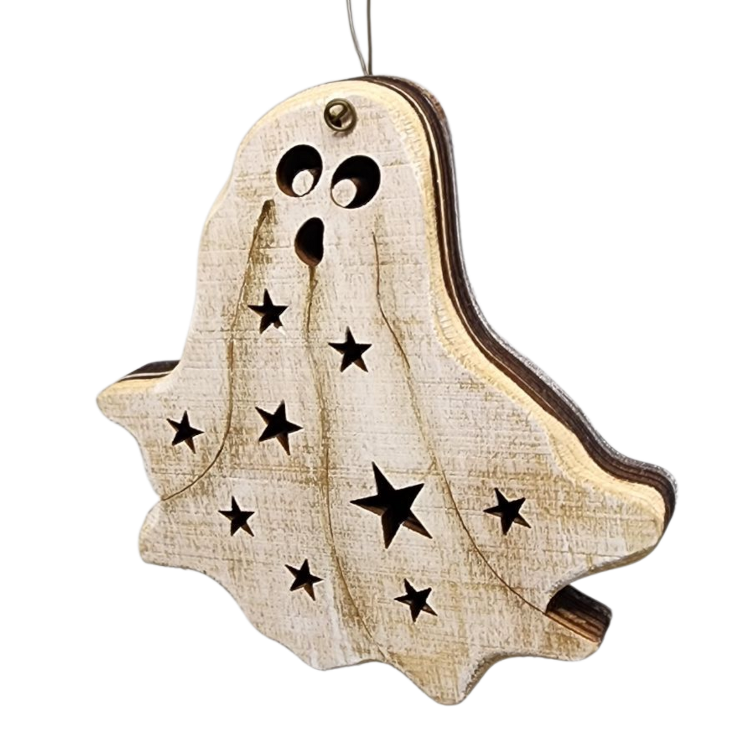 Spooky Starry Ghost Ornament