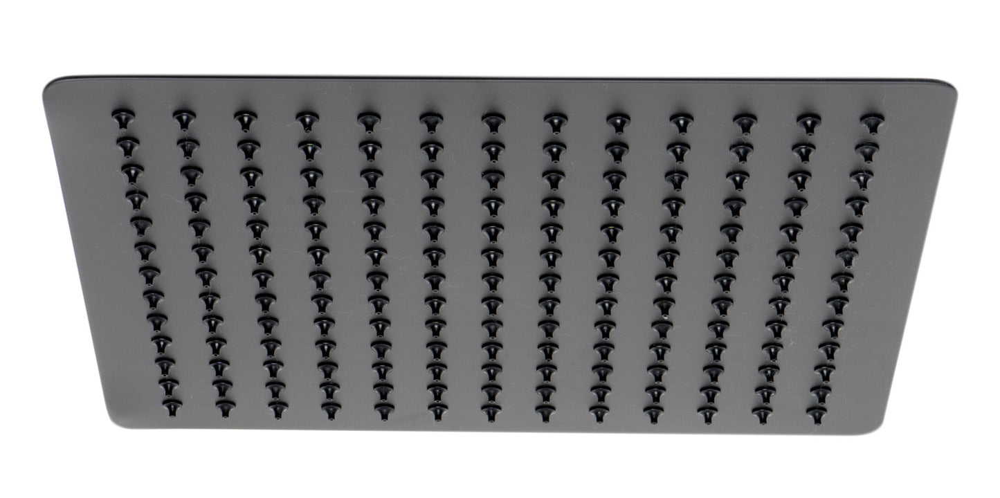 ALFI brand RAIN12S 12" Square Ultra-Thin Rain Shower Head