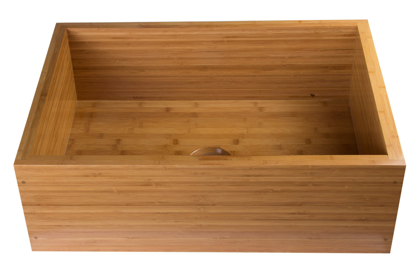 ALFI brand  AB3021 30" Single Bowl Bamboo Kitchen Farm Sink