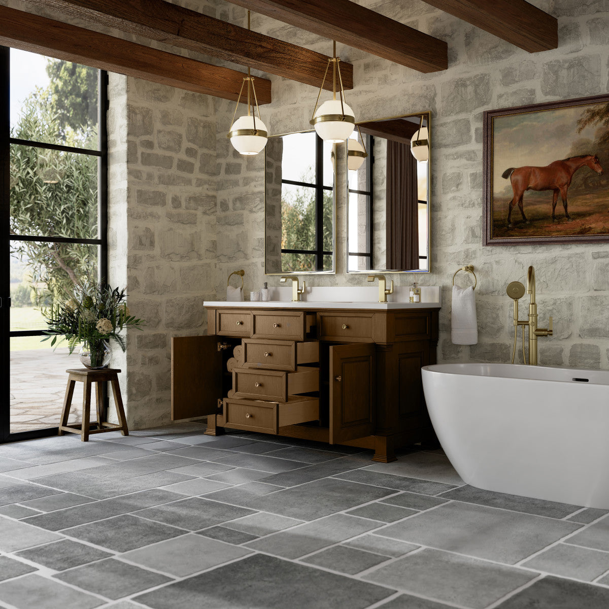 Brookfield 60" Double Vanity