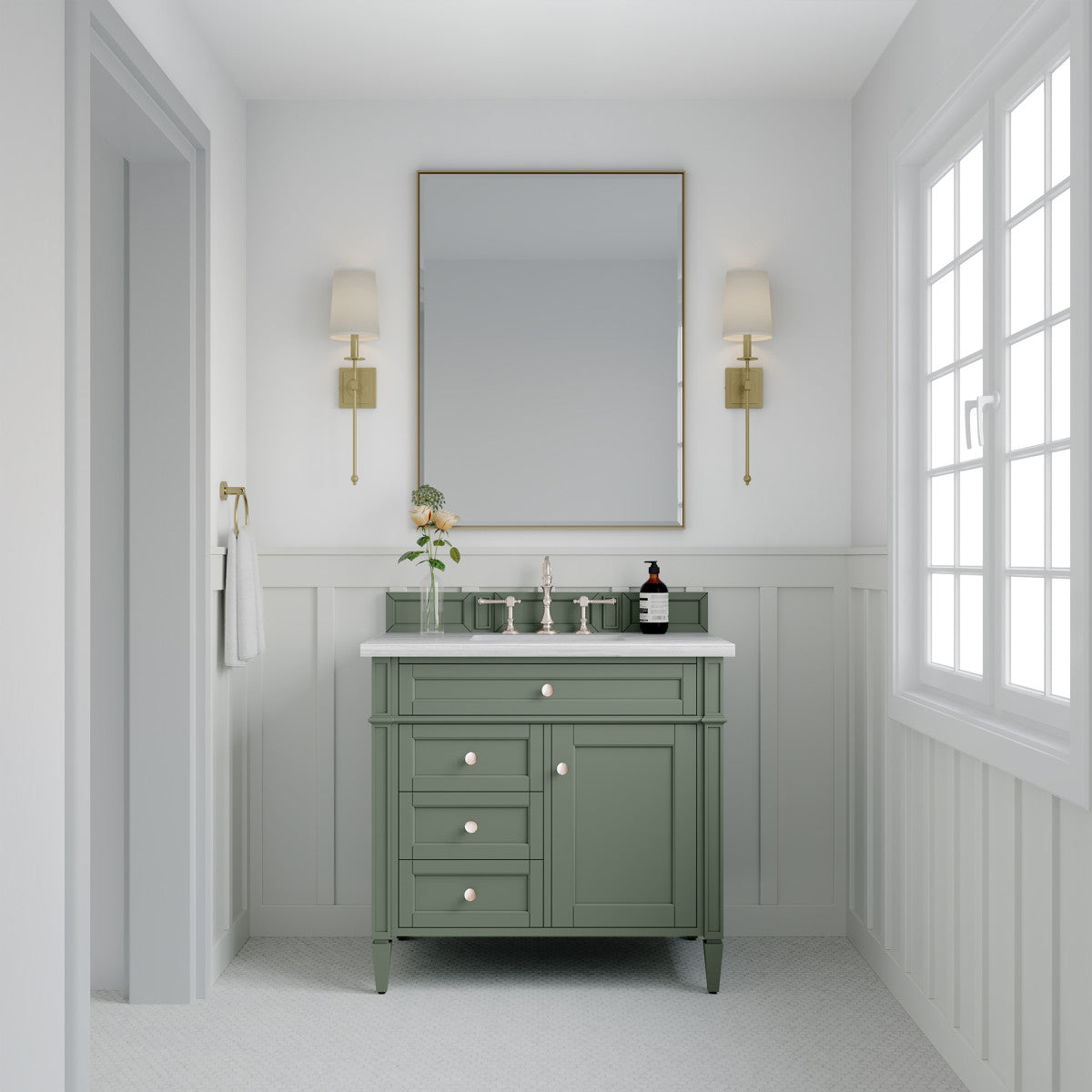 Brittany 36" Single Vanity Cabinet