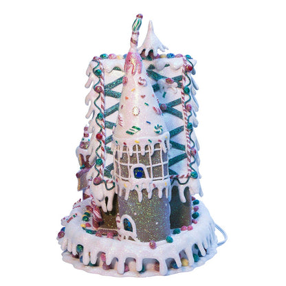 Claydough Gingerbread Inn with C7 Bulb