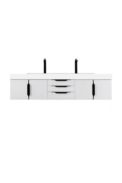 Columbia 72" Double Wall Mount Vanity Cabinet
