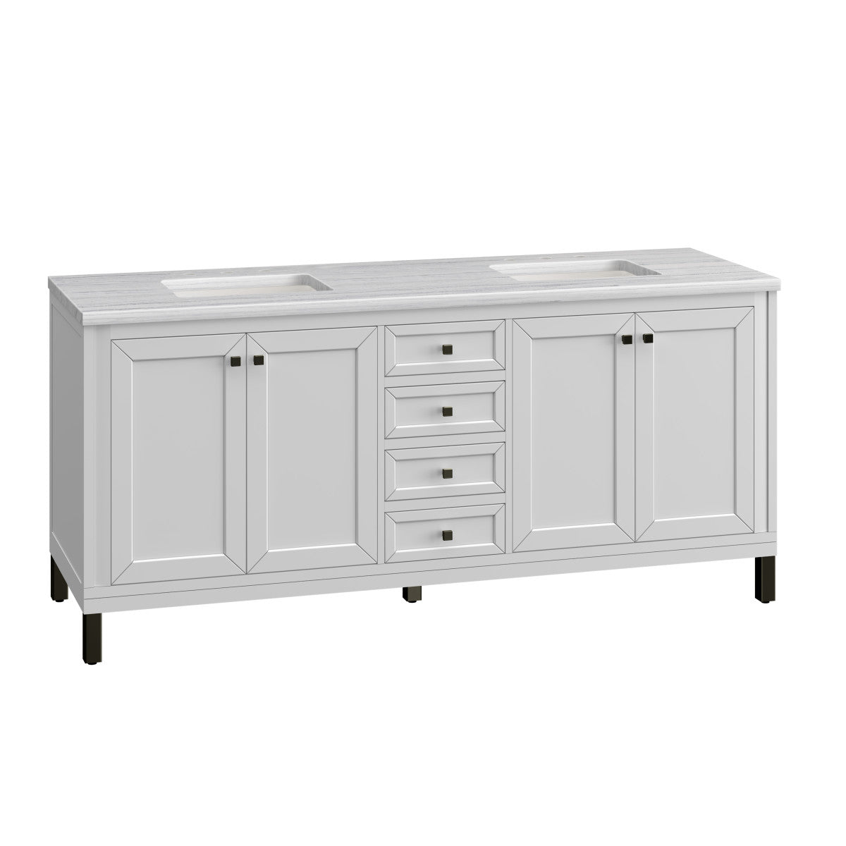 Chicago 72" Double Vanity Cabinet