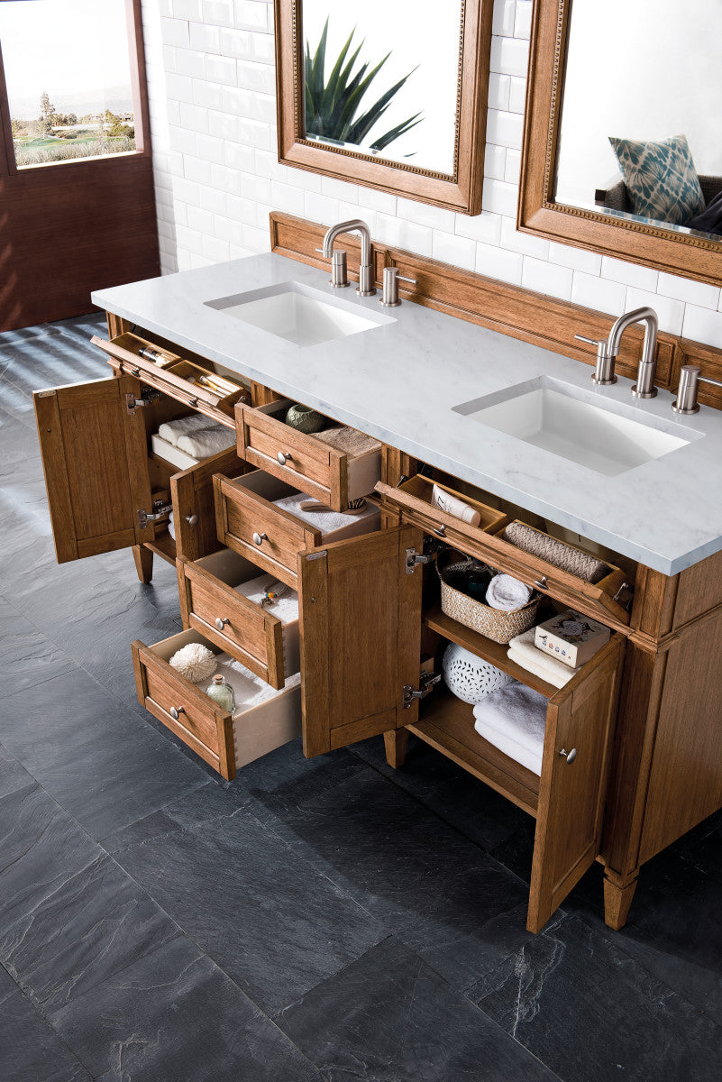 Brittany 72" Double Vanity Cabinet