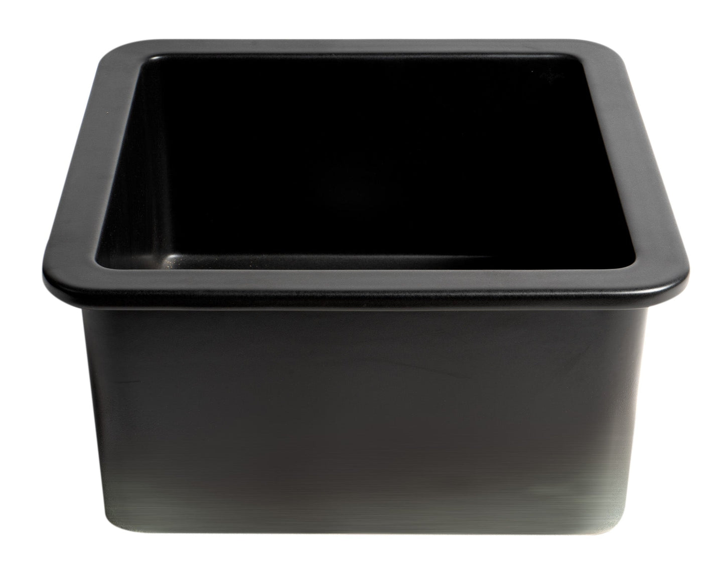 ALFI brand ABF1818S Square 18" x 18" Undermount / Drop In Fireclay Prep Sink