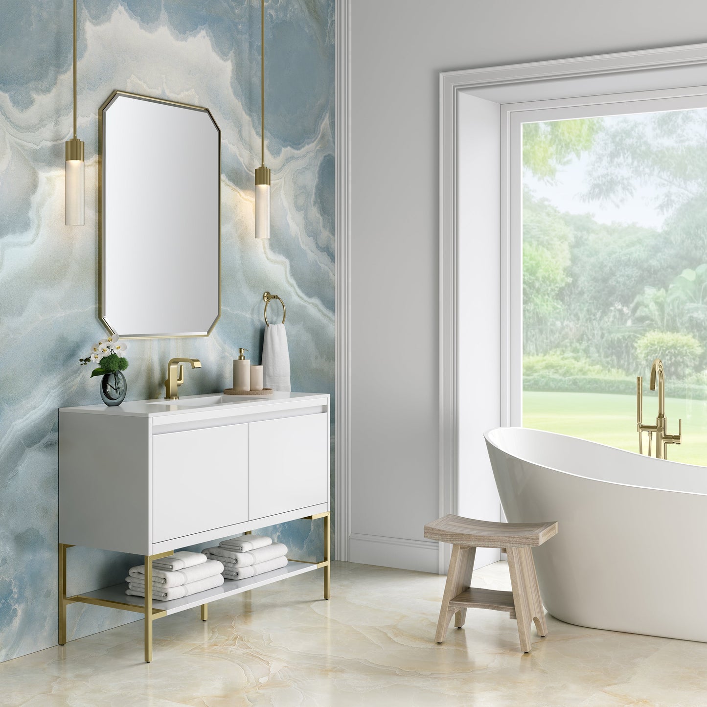 Mantova 47.3" Single Vanity Cabinet