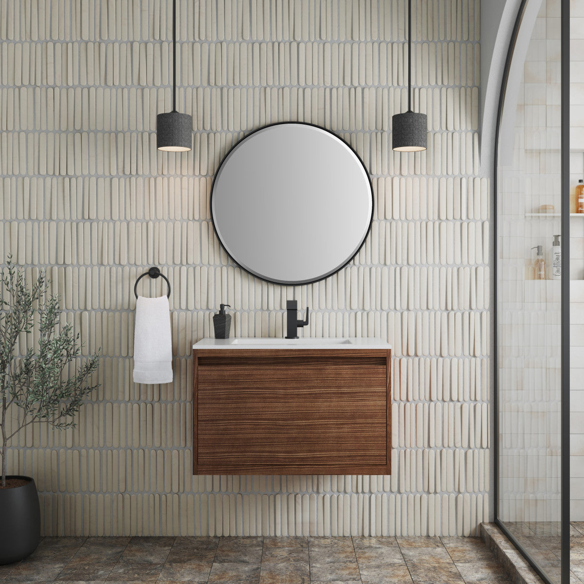 Mantova 31.5" Single Vanity Cabinet
