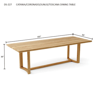 Catania/Coronado/Junus/Toscana Dining Table