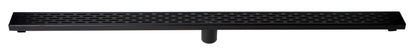 ALFI brand ABLD47C Linear Shower Drain with Groove Holes