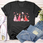Valentine Ghost Dogs, Super Soft Tshirt, Valentine's Day