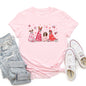 Valentine Ghost Dogs, Super Soft Tshirt, Valentine's Day