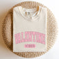 Valentine Vibes, Collegiate, College, University, Comfort Colors Tshirt, Valentine's Day