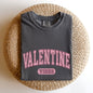 Valentine Vibes, Collegiate, College, University, Comfort Colors Tshirt, Valentine's Day