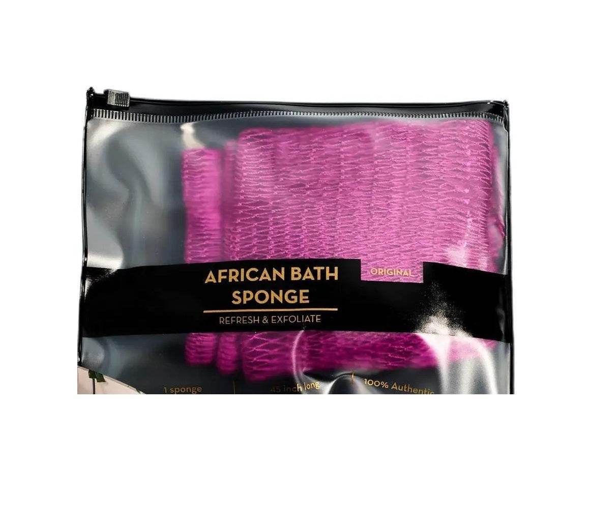 African Net Body Exfoliator & Reusable Bath Sponge