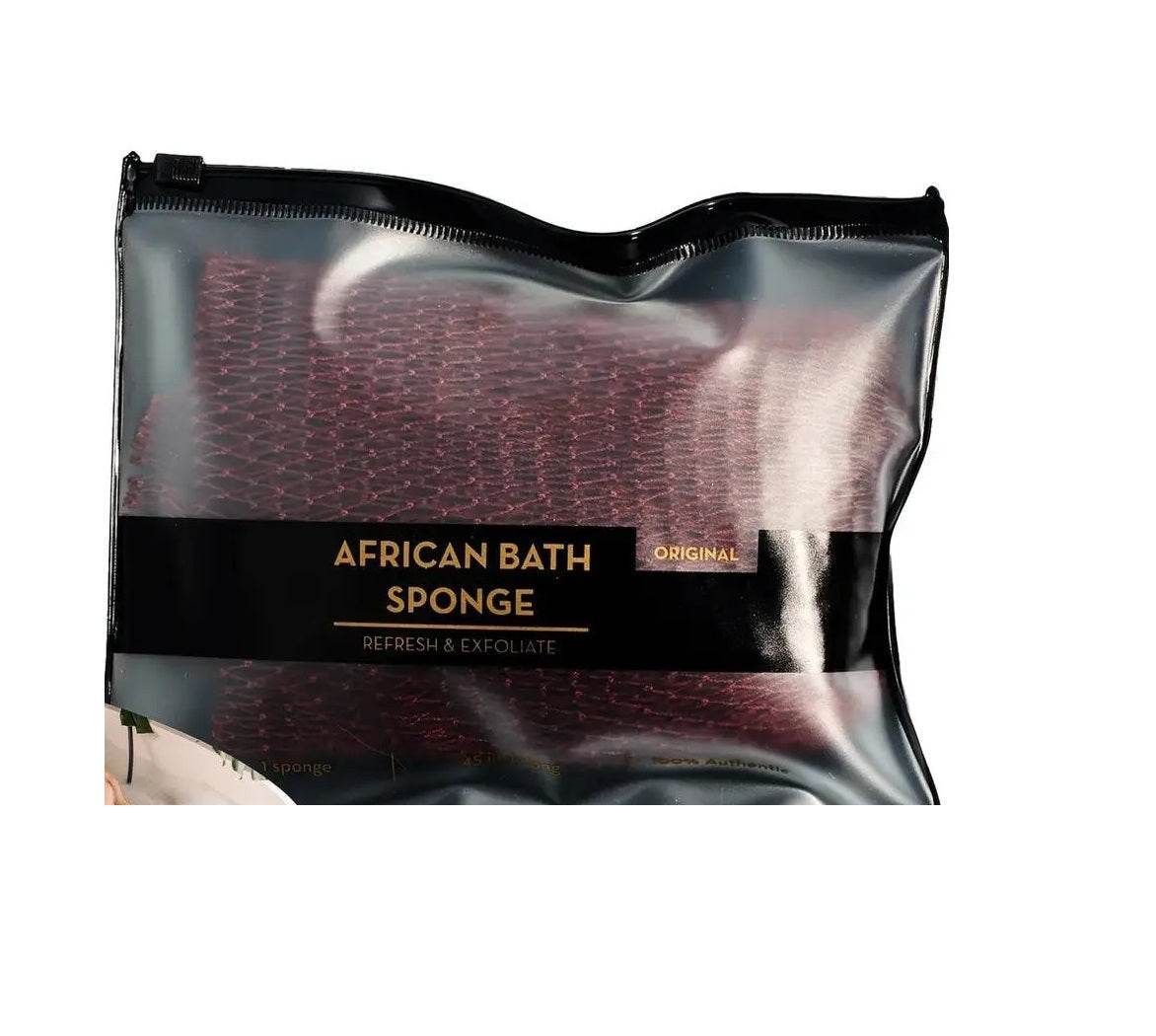 African Net Body Exfoliator & Reusable Bath Sponge