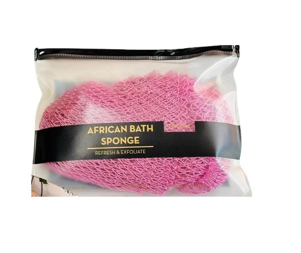 African Net Body Exfoliator & Reusable Bath Sponge