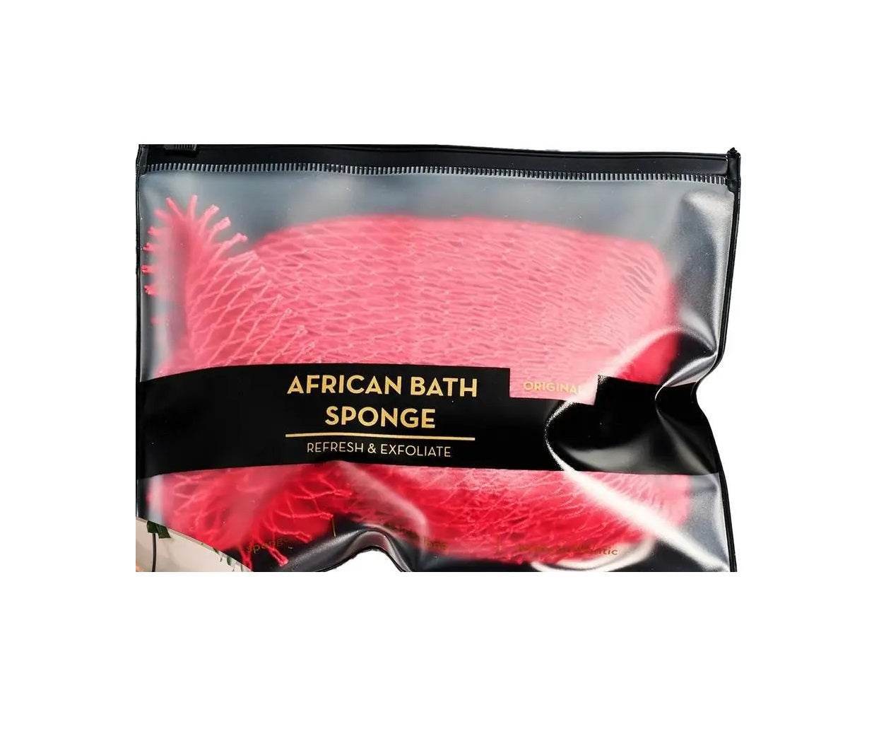 African Net Body Exfoliator & Reusable Bath Sponge